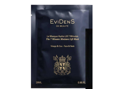 Evidens De Beaute Face & Neck Mask, 0.98 fl oz/28 mL, Pack Of 4