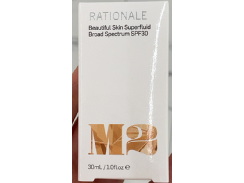 Rationale Beautiful Skin Superfluid Broad Spectrum, M2, SPF30, 1.0 fl oz/30 mL