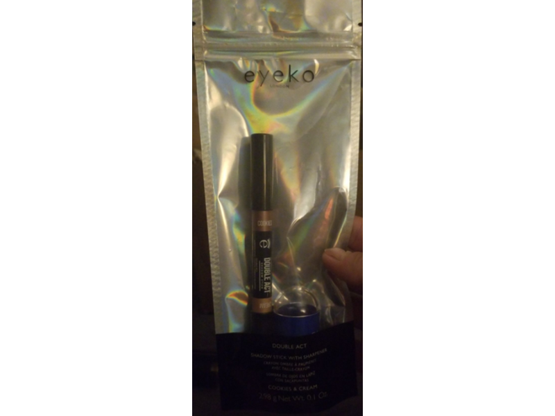 Eyeko Double Act Shadow Stick, Cookies And Cream, 2.98 g