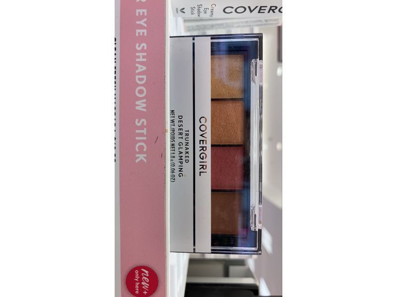 COVERGIRL Trunaked Quad Eyeshadow Palette, Glamping, Desert Glamping, 0.06 Ounce