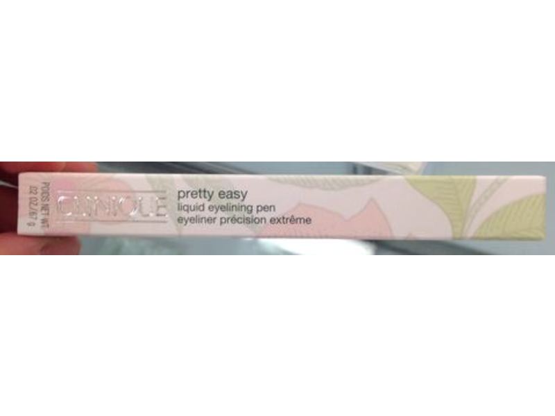 Clinique Pretty Easy Liquid Eyelining Pen, 01 Black, 0.02 oz/0.67 g