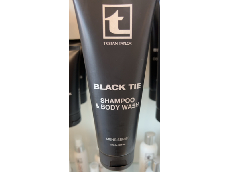 Tristan Taylor Sampoo & Body Wash, Black Tie, 8 fl oz/236 mL