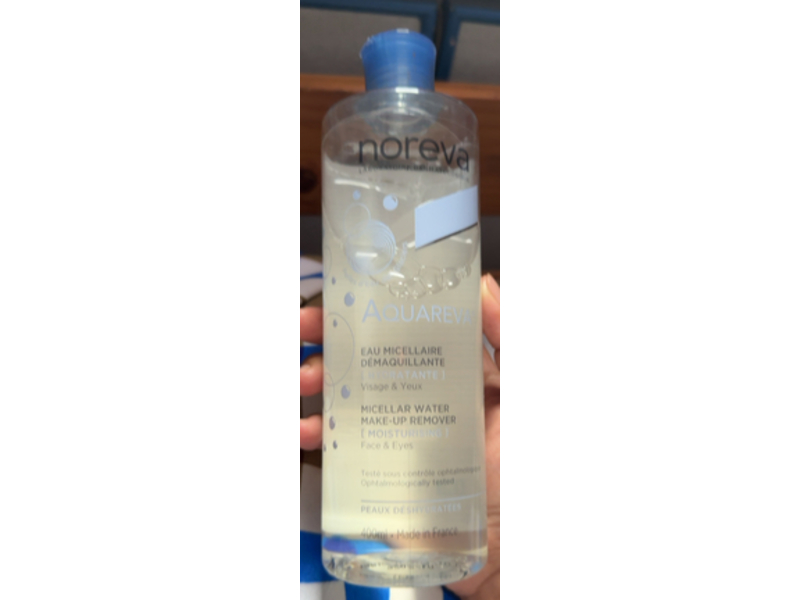 Noreva Aquareva Micellar Water Make Up Remover, 13.4 fl oz/400 mL