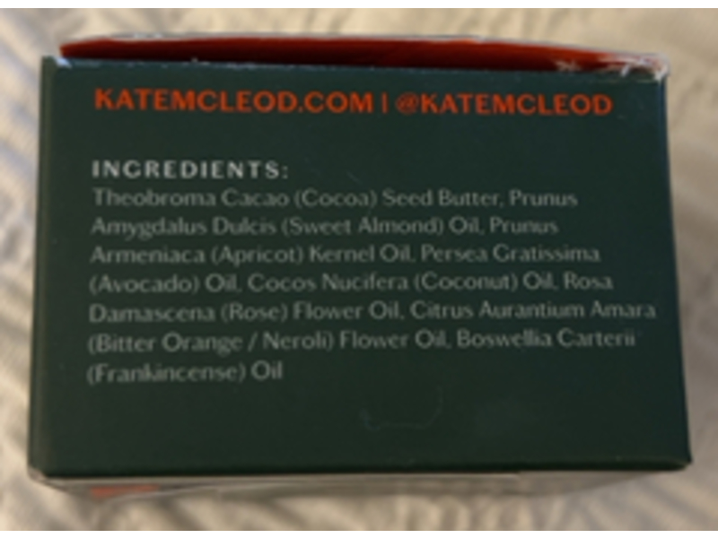 Kate Mcleod Body Moisturizer, Daily Stone, 1 oz/30 g