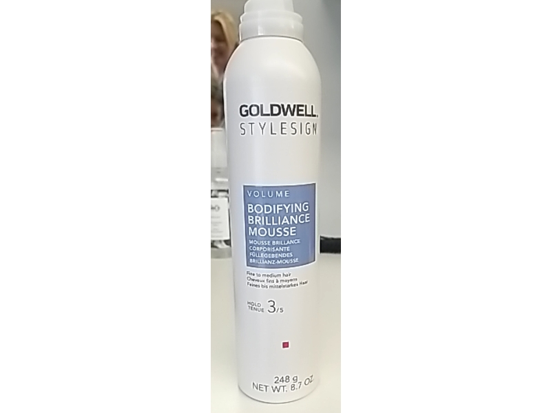 Goldwell Style Sign Volume Bodifying Brilliance Mousse, 8.7 oz/248 g