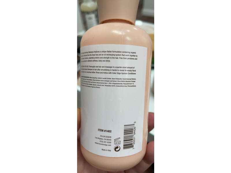 Color Edge Hydrate Shampoo, 8 fl oz/237 mL