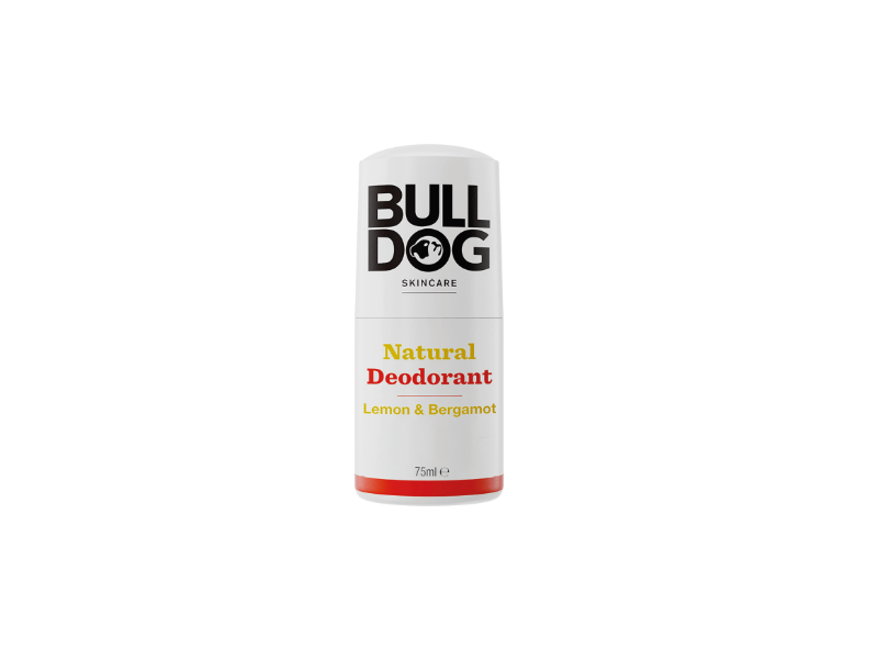 Bull Dog Skincare Naturak Deodorant, Lemon & Bergamot, 75 mL