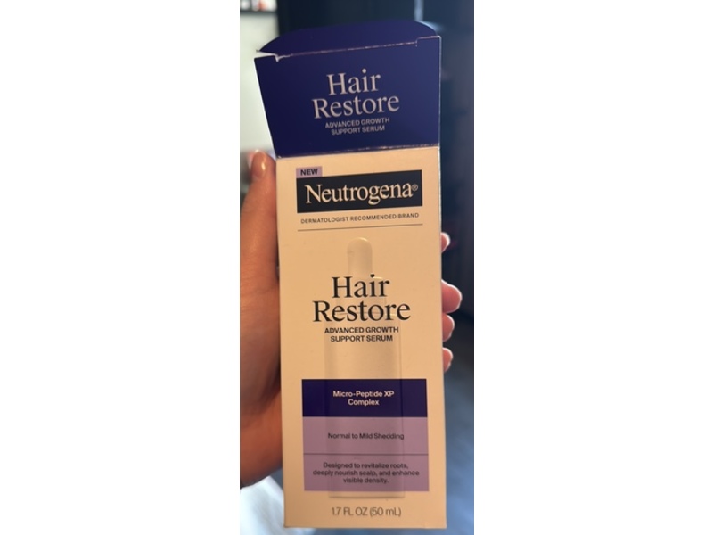 Neutrogena Hair Restore Advanced Growth Support Serum, 1.7 fl oz/50 mL