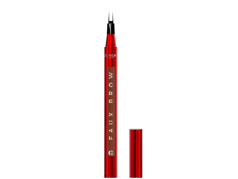 L'Oreal Paris Faux Brow Tint Pen, 385 Mahogany, 0.03 fl oz/1 mL