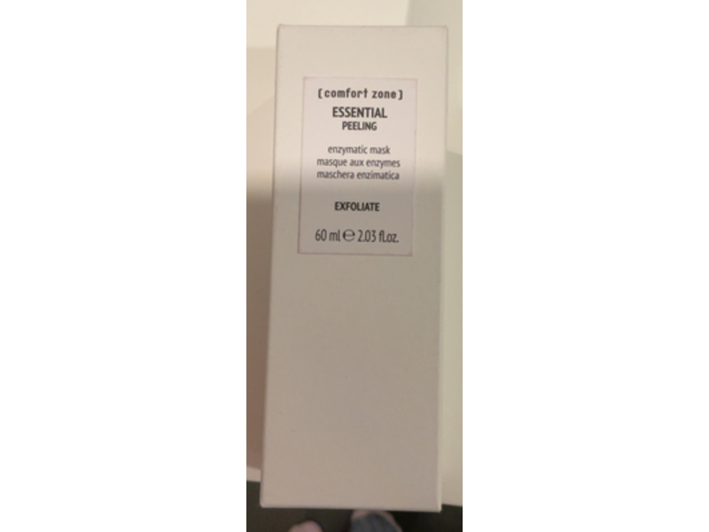 Comfort Zone Essential Peeling Enzymatic Mask, Exfoliate, 2.03 fl oz/60 mL