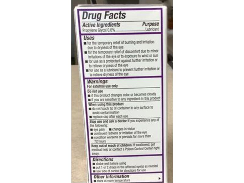 Systane Complete PF Lubricant Eye Drops, 0.34 fl oz/10 mL