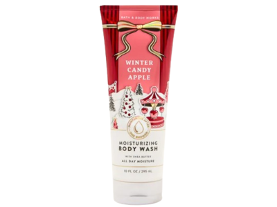 Bath & Body Works Moisturizing Body Wash, Winter Candy Apple, 10 fl oz/ 295 mL
