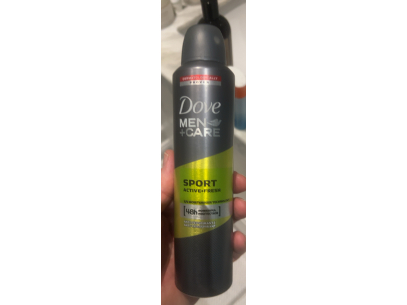 Dove Men+ Care Antiperpirant, Sport Active+Fresh, 8.4 fl oz/250 mL, Pack Of 2
