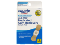 Equate Medicated Corn Remover Strips, 6 Count - Image 2