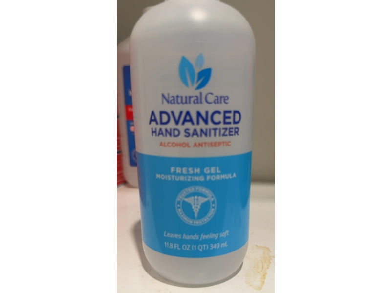 Natural Care Advanced Hand Sanitizer, 11.8 fl oz/349 mL