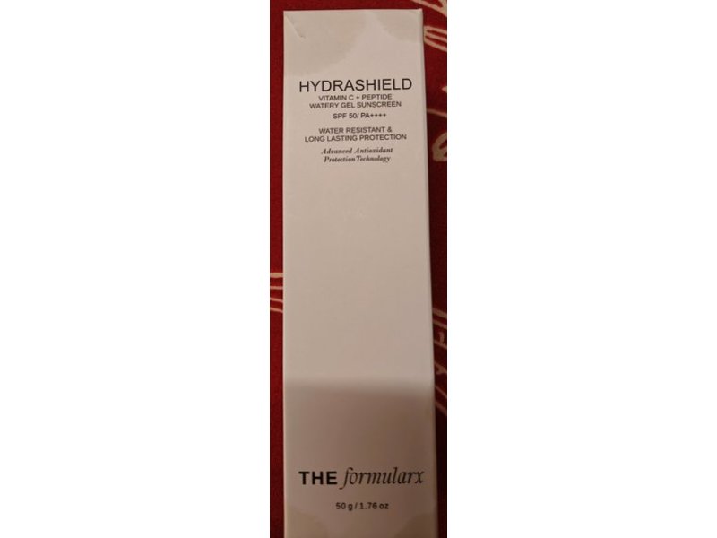 The formularx Hydrashield Watery Gel Sunscreen, SPF 50 PA++++, 1.76 oz/50 g