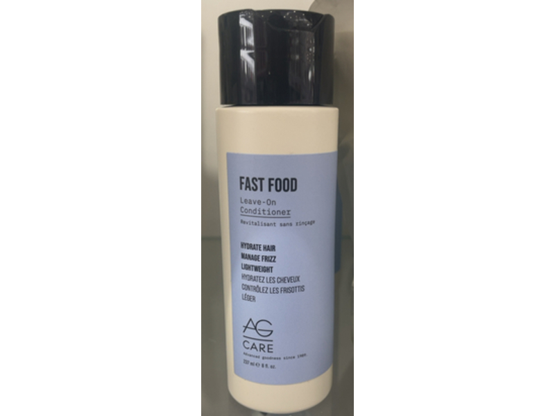 AG Care Fast Food Leave On Conditioner, 8 fl oz/237 mL