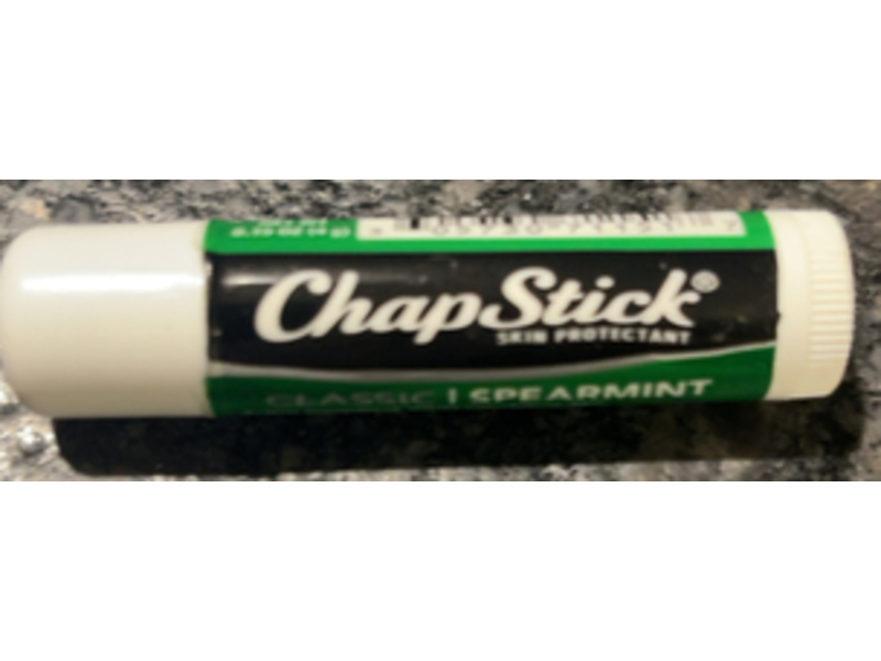 ChapStick Skin Protectant, Classic Spearmint, 0.15 oz/4 g