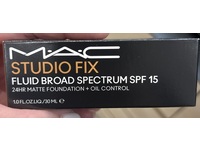 M.A.C Studio Fix Fluid Foundation, SPF 15, NC45, 1.0 fl oz/30 mL - Image 3