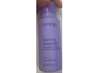 Flamingo Foaming Shave Gel, Iris & Cedarwood, 2 oz/57 g - thumbnail 2