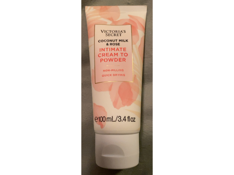 Victoria's Secret Intimate Cream To Powder, Coconut Milk & Rose, 3.4 fl oz/100 mL