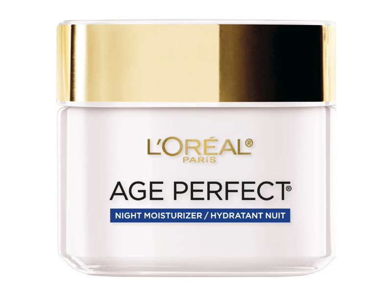 L'Oreal Paris Age Perfect Night Cream Face Moisturizer, 3.4 oz/96 g