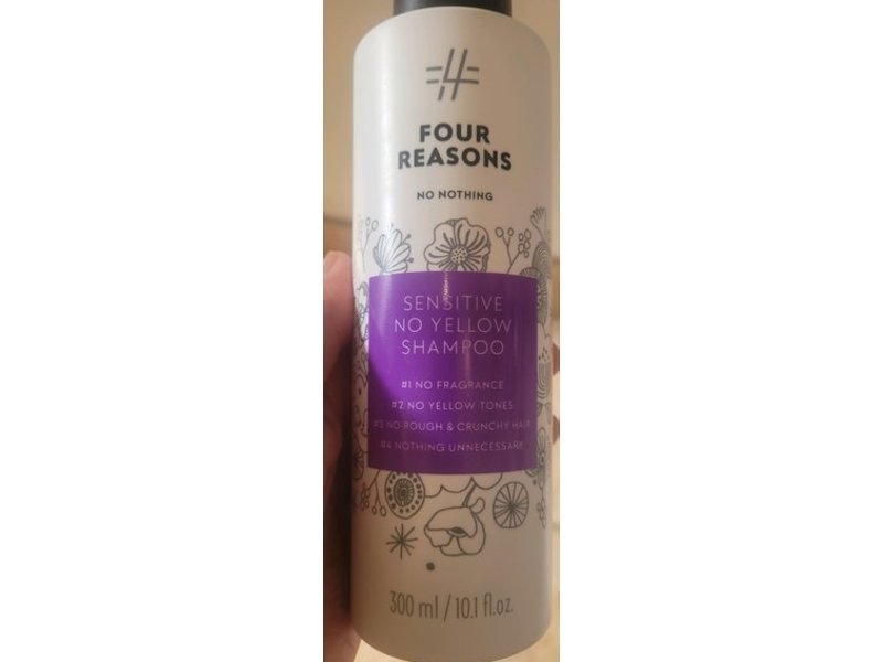 Four Reasons Sensitive No Yellow Shampoo, 10.1 fl oz/300 mL