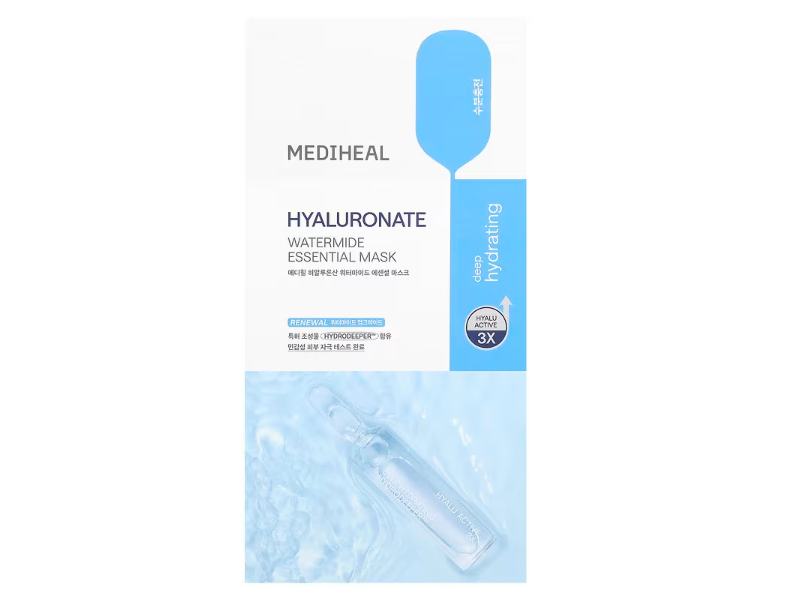 Mediheal Watermide Essential Mask, 0.81 fl oz/24 mL, 4 Count