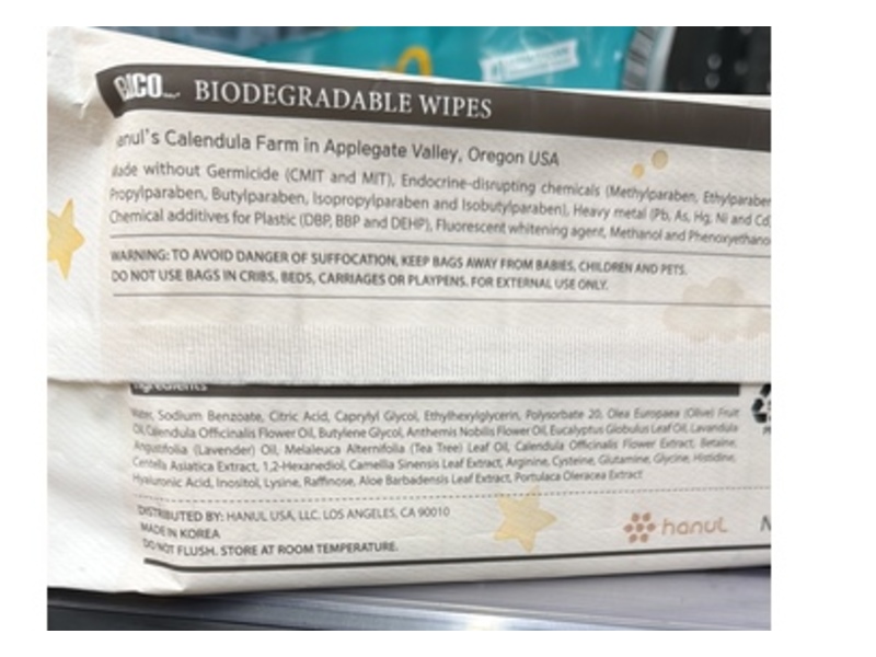 Rico Baby Biodegradable Wipes, Pack Of 2, 100 Count