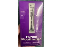 Dr. Dent Purple Mouthwash, Fresh Mint, 0.4 fl oz/12 mL, 20 Count - thumbnail 2