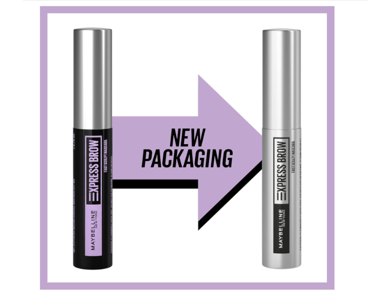 Maybelline Express Brow Fast Sculpt Gel Brow Mascara, 264 Clear, 0.09 fl oz/2.75 mL