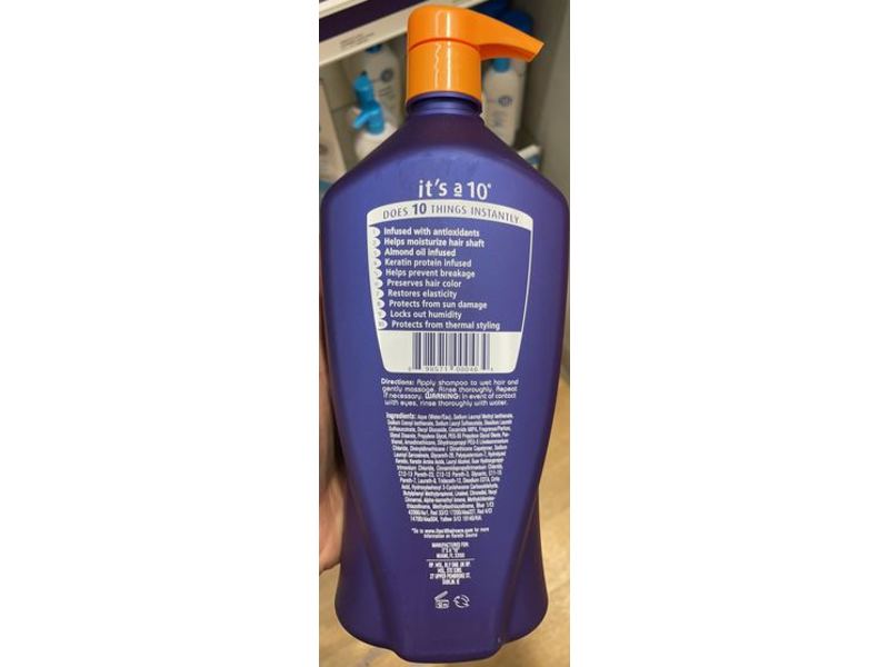 It's A 10 Miracle Shampoo Plus Keratin, 33.8 fl oz/1 L