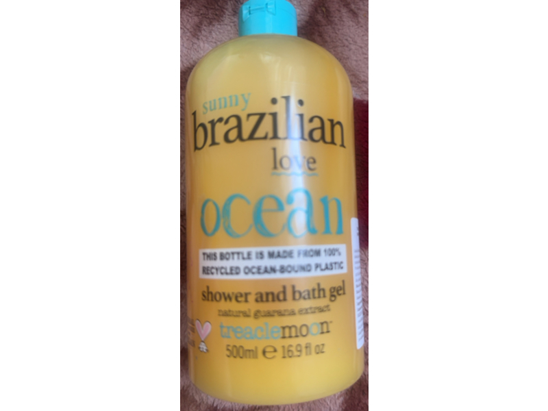 Sunny Brazilian Ocean Shower & Bath Gel, Treacle Moon, 16.9 fl oz/500 mL