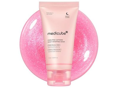Medicube PDRN Night Wrapping Mask, Pink Caffeine, 2.53 fl oz/75 mL