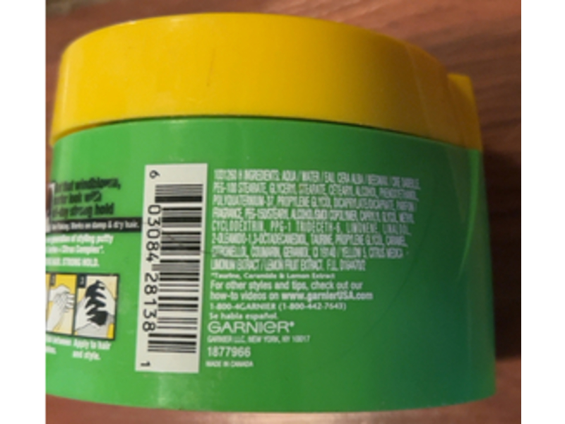 Garnier Fructis Style Power Putty, Surfer Hair, 3 oz/86 g