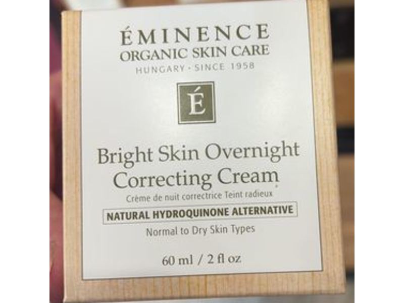 Eminence Bright Skin Overnight Correcting Cream, 2 fl oz/60 mL