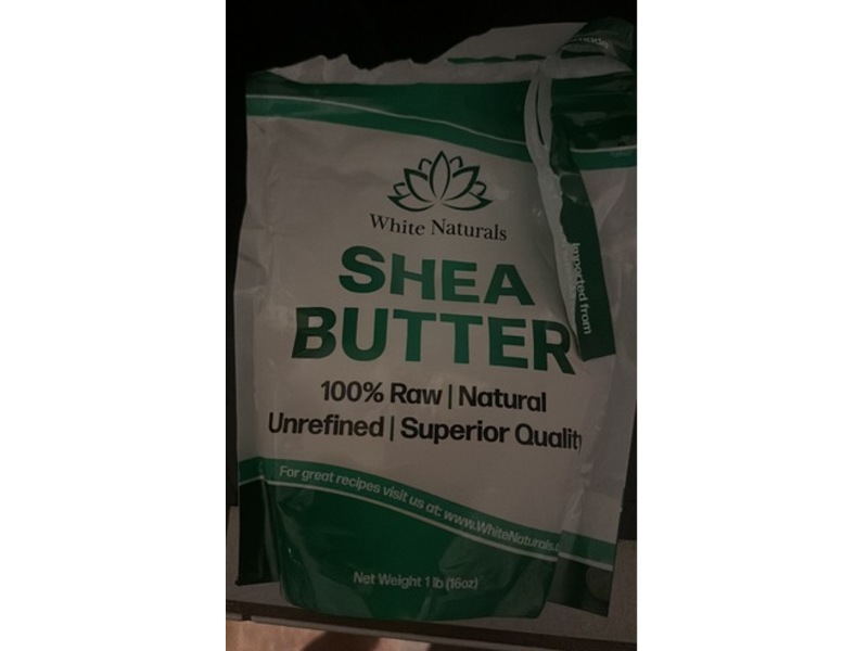 White Naturals Shea Butter, 16 oz, Pack Of 2