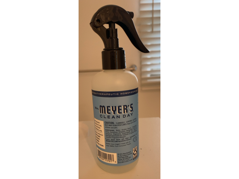 Mrs. Meyer's Clean Day Room Freshener, Rain Water Scent, 8 fl oz/236 mL