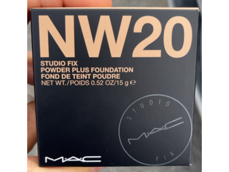 M.A.C. Studio Fix Powder Plus Foundation, Nw20, 0.52 oz/15 g