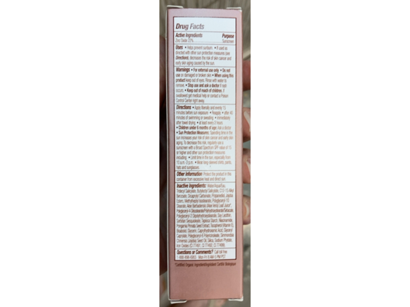 Mineral Fusion Sheer Tint Face Serum, Medium, SPF 50, 1 fl oz/30 mL