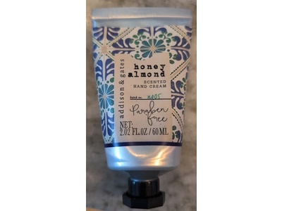 Addison & Gates Hand Cream, Honey & Almond Scented, 2.02 fl oz/60 mL