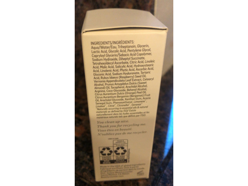 Beautycounter Counter+ Overnight Resurfacing Peel, 0.5 fl oz/15 mL