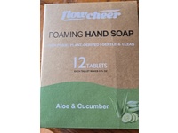 FlowCheer Foaming Hand Soap, Aloe & Cucumber, 12 Tablets - thumbnail 2