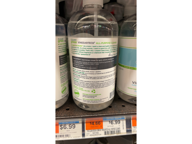 Premium Spray Cleaner for House Cleaning Supplies 24 Fl Oz, 1 Pack