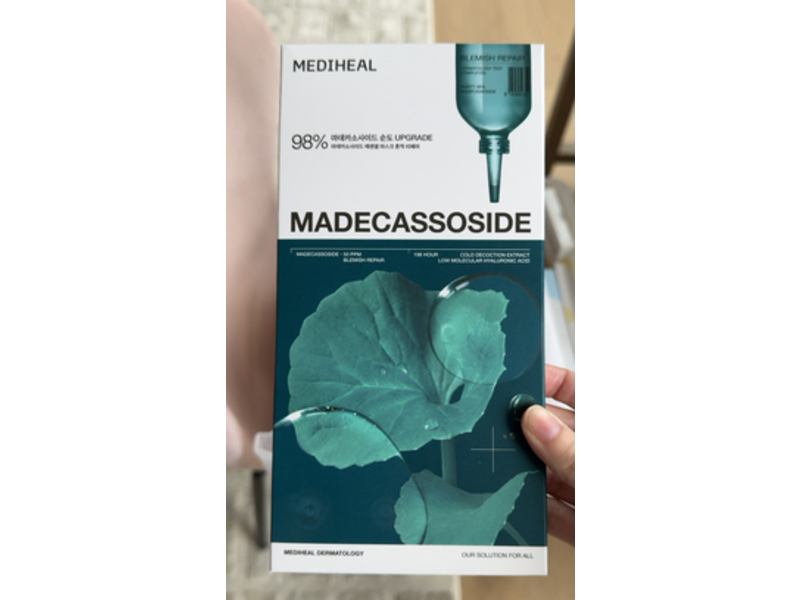 Mediheal Madecassoside Essential Mask Blemish Repair, 0.81 fl oz/24 mL, 10 Count
