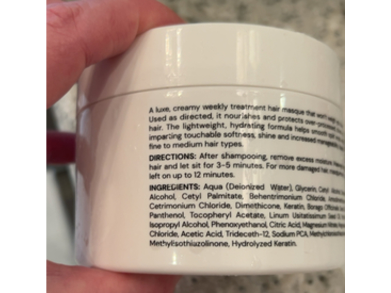 L'ange Rehab Hydrating Masque, 10 fl oz/300 mL