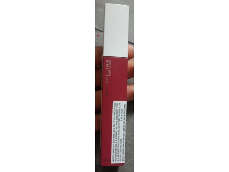 Maybelline New York Super Stay Matte Ink Liquid Lipstick, Ruler, 0.17 fl oz/5 mL