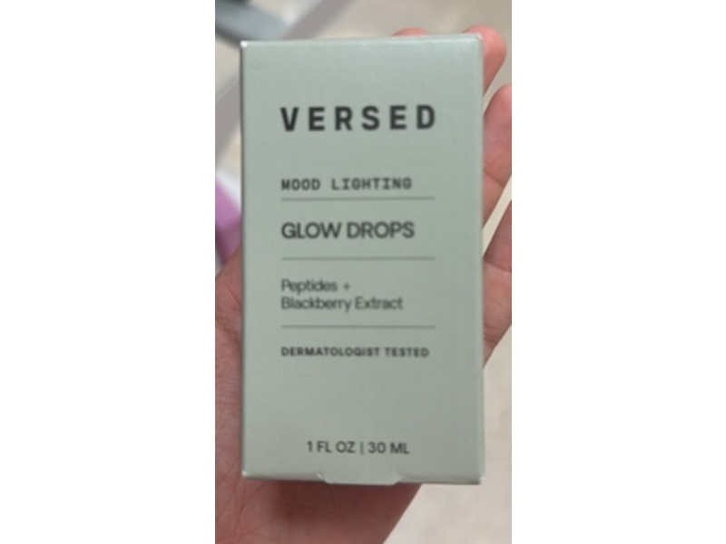Versed Mood Lighting Glow Drops, Sheer Bronzed, 1 fl oz/30 mL