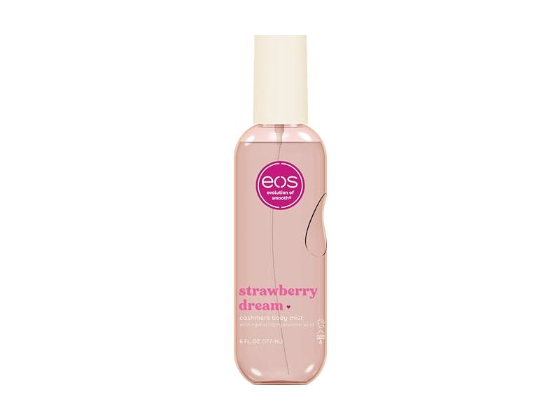 Eos Cashmere Body Mist, Strawberry Dream, 6 fl oz/177 mL