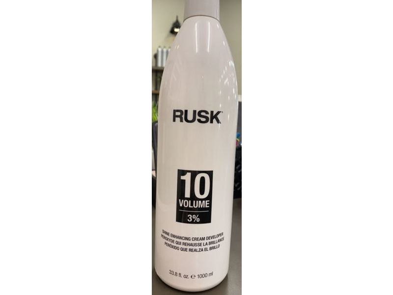 Rusk Cream Developer, 10 Volume, 33.8 fl oz/1000 mL
